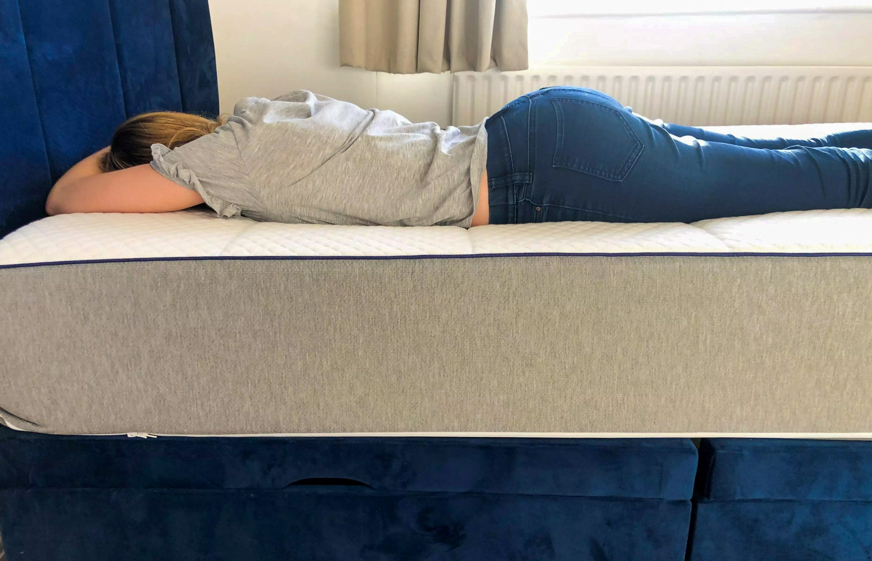 nectar hybrid stomach sleeping